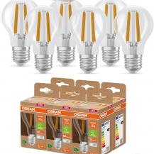 6er Set OSRAM E27 besonders effiziente LED Lampe 5W wie 75W 4000K neutralweißes Licht - beste Energie Effizienz Klasse